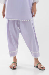 Stitched Light Purple Shalwar